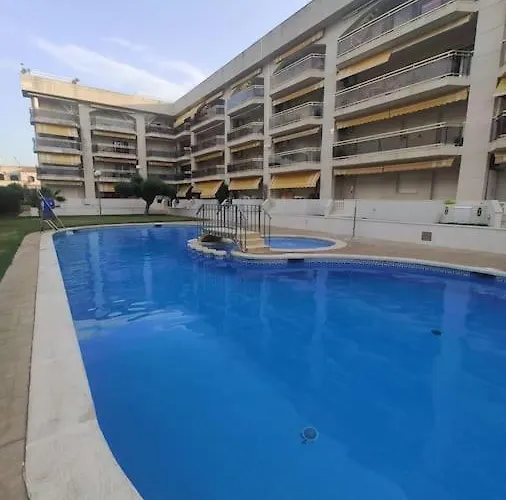 Lejlighed A Cozy With Pool - Cambrils Marina